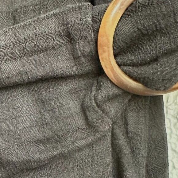 American Eagle Black Outfitter Wrap Front Cami Dress Sleeveless Spaghetti Size S - Picture 4 of 10